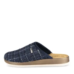 Chaussons MARINE Femme Motif Uni A Enfiler