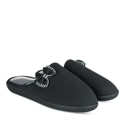 Chaussons MARINE Femme Motif Uni A Enfiler