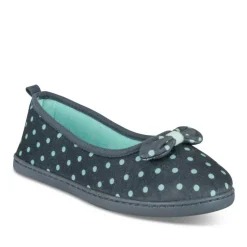 Chaussons MARINE Femme Motif Uni A Enfiler