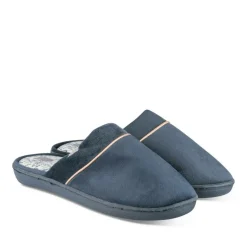 Chaussons MARINE Femme Motif Uni A Enfiler