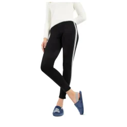 Chaussons MARINE Femme Motif Uni Elastique