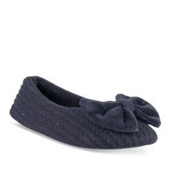 Chaussons MARINE Femme Motif Uni A Enfiler