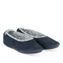Chaussons MARINE Femme Motif Uni A Enfiler