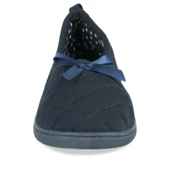 Chaussons MARINE Femme Motif Uni A Enfiler