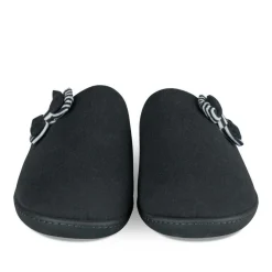 Chaussons MARINE Femme Motif Uni A Enfiler