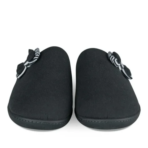 Chaussons MARINE Femme Motif Uni A Enfiler
