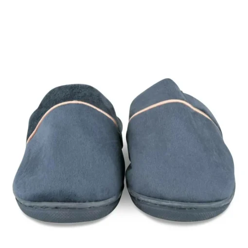 Chaussons MARINE Femme Motif Uni A Enfiler