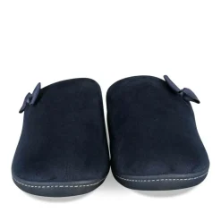 Chaussons MARINE Femme Motif Uni A Enfiler