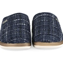 Chaussons MARINE Femme Motif Uni A Enfiler