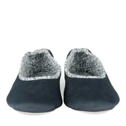 Chaussons MARINE Femme Motif Uni A Enfiler