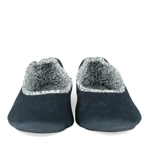 Chaussons MARINE Femme Motif Uni A Enfiler