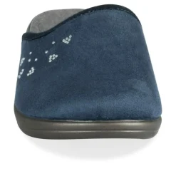 Chaussons MARINE Femme Motif Uni A Enfiler