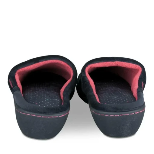 Chaussons MARINE Femme Motif Uni A Enfiler