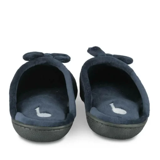 Chaussons MARINE Femme Motif Uni A Enfiler