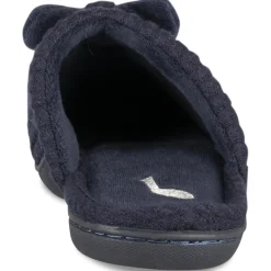 Chaussons MARINE Femme Motif Uni A Enfiler