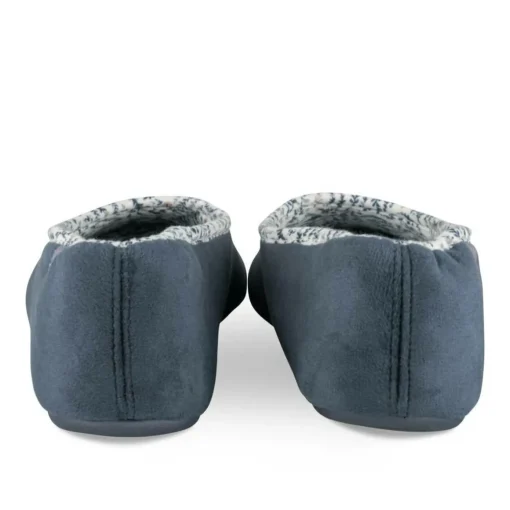 Chaussons MARINE Femme Motif Uni A Enfiler