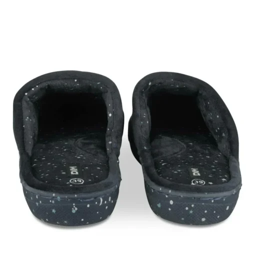 Chaussons MARINE Femme Motif Uni A Enfiler