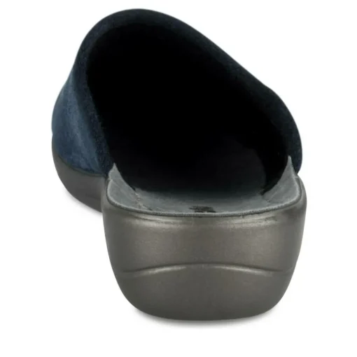 Chaussons MARINE Femme Motif Uni A Enfiler