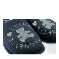 Chaussons MARINE Femme Motif Uni A Enfiler