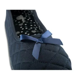 Chaussons MARINE Femme Motif Uni A Enfiler