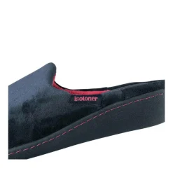 Chaussons MARINE Femme Motif Uni A Enfiler