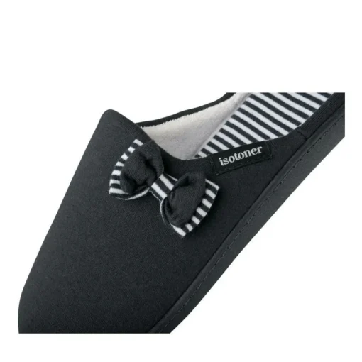 Chaussons MARINE Femme Motif Uni A Enfiler
