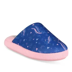 Chaussons MARINE Fille Motif Licorne A Enfiler