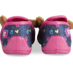 Chaussons MARINE Fille Motif Uni A Enfiler