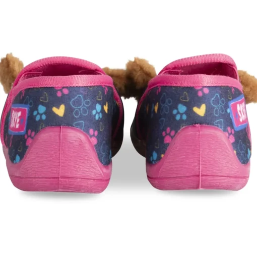 Chaussons MARINE Fille Motif Uni A Enfiler