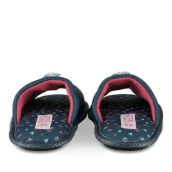 Chaussons MARINE Fille Motif Animal A Enfiler