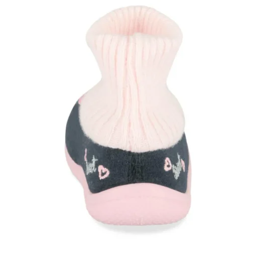 Chaussons MARINE Fille Motif Uni A Enfiler