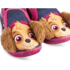 Chaussons MARINE Fille Motif Uni A Enfiler