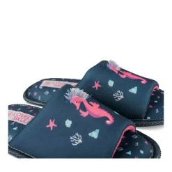 Chaussons MARINE Fille Motif Animal A Enfiler