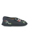 Chaussons MARINE Garçon Motif Dinosaure A Enfiler