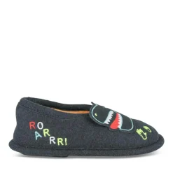 Chaussons MARINE Garçon Motif Dinosaure A Enfiler