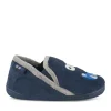 Chaussons MARINE Garçon Motif Uni A Enfiler