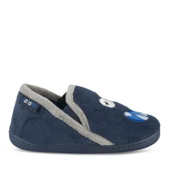 Chaussons MARINE Garçon Motif Uni A Enfiler