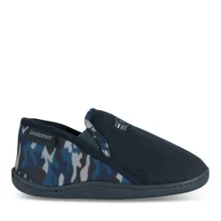 Chaussons MARINE Garçon Motif Uni A Enfiler