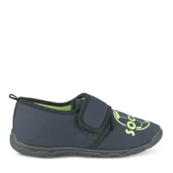Chaussons MARINE Garçon Motif Uni Scratch