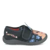 Chaussons MARINE Garçon Motif Uni Scratch