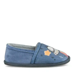 Chaussons MARINE Garçon Motif Uni A Enfiler