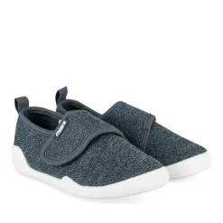 Chaussons MARINE Garçon Motif Uni Scratch