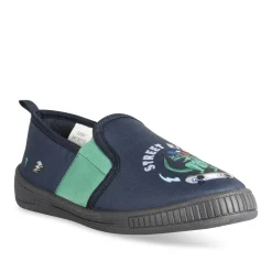 Chaussons MARINE Garçon Motif Dinosaure A Enfiler