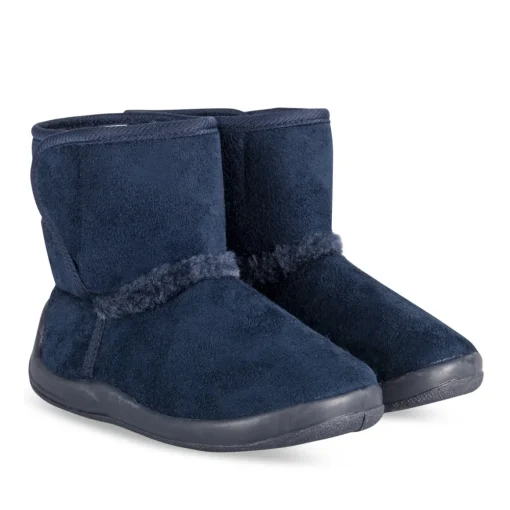 Chaussons MARINE Garçon Motif Uni Scratch