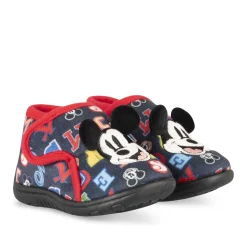 Chaussons MARINE Garçon Motif Uni Scratch