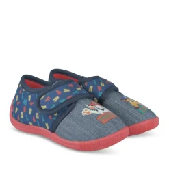 Chaussons MARINE Garçon Motif Multicolore Scratch