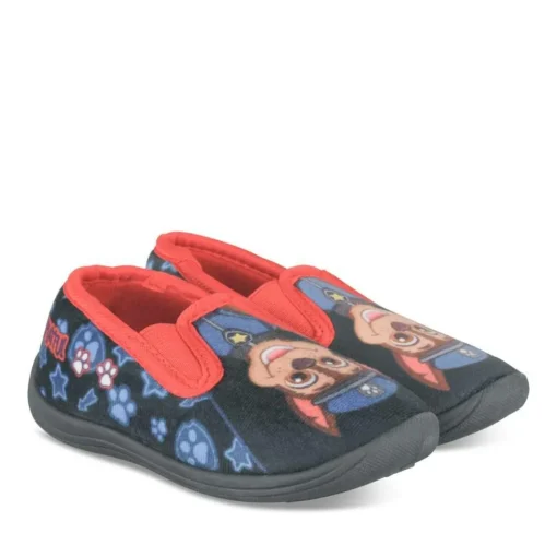 Chaussons MARINE Garçon Motif Uni A Enfiler