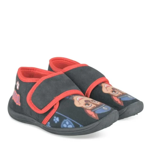 Chaussons MARINE Garçon Motif Uni Scratch