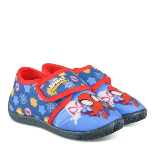 Chaussons MARINE Garçon Motif Uni Scratch