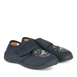 Chaussons MARINE Garçon Motif Uni Scratch